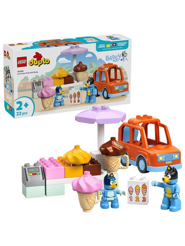 LEGO Bluey 10458 Glassutflykt med Bluey
