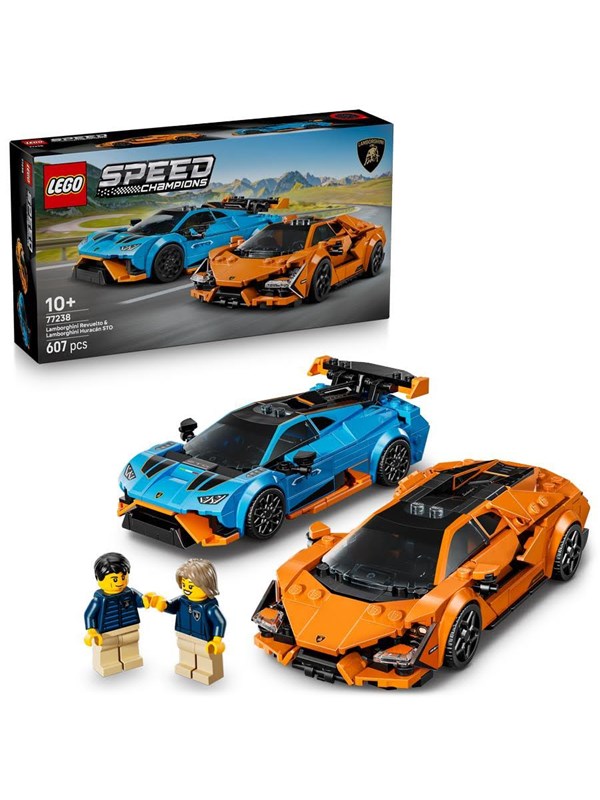 Produktfoto för LEGO Speed Champions 77238 Lamborghini Revuelto & Huracán STO