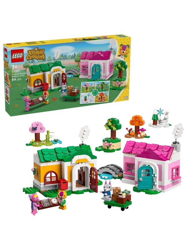 Produktfoto för LEGO Animal Crossing 77057 Kreativa hus: roliga årstider