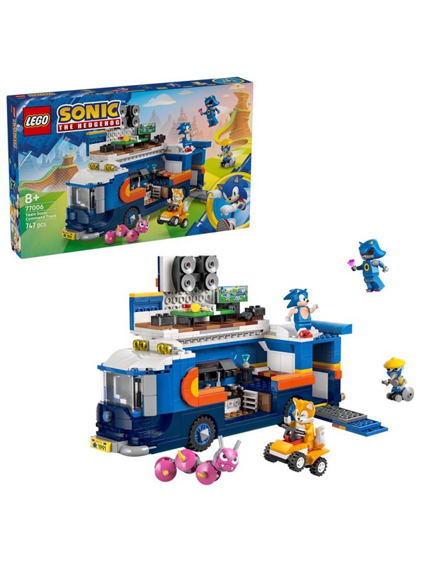 Produktfoto för LEGO Sonic 77006 Team Sonics kommandobil