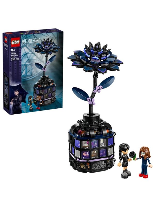 Produktfoto för LEGO 76784 Svart dahlia