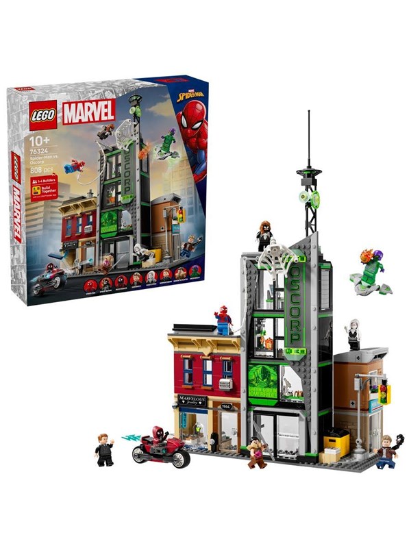 Produktfoto för LEGO Marvel Super Heroes 76324 Spider-Man mot Oscorp