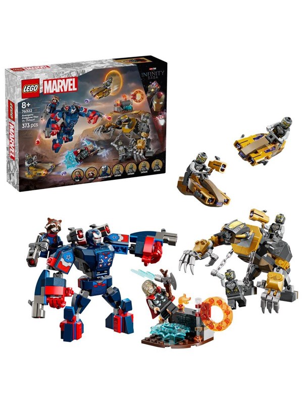 Produktfoto för LEGO Marvel Super Heroes 76322 Avengers: Endgame Thor mot Chitauri