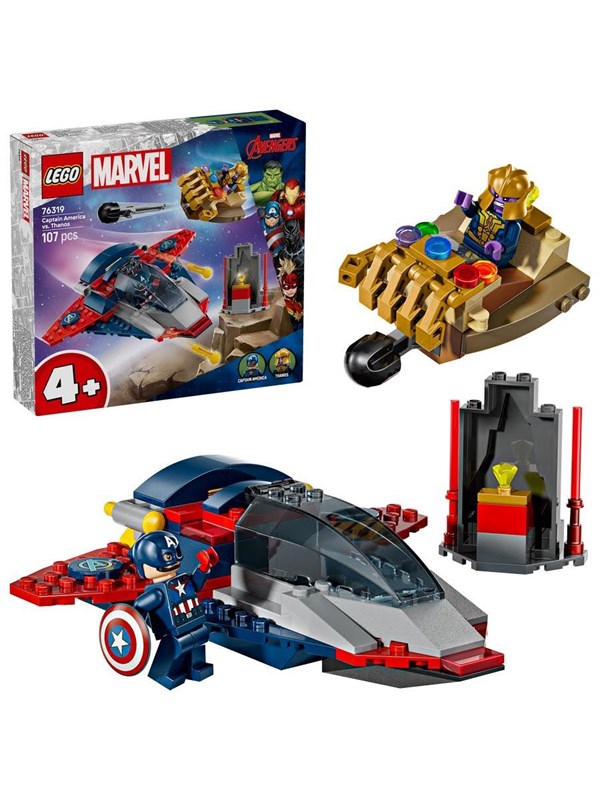 Produktfoto för LEGO Marvel Super Heroes 76319 Captain America mot Thanos
