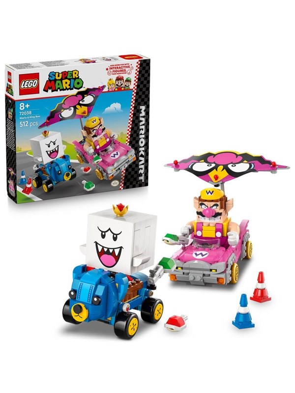 Produktfoto för LEGO Super Mario 72038 Mario Kart™ - Wario & King Boo