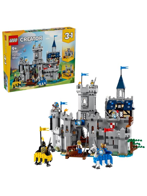 Produktfoto för LEGO Creator 31168 Hästriddarnas medeltida slott