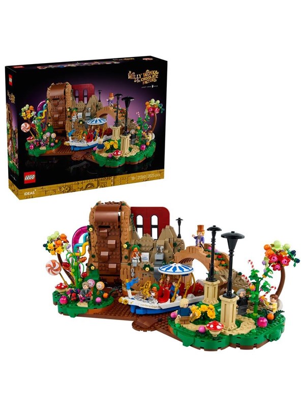 LEGO Ideas 21360 Willy Wonka och chokladfabriken