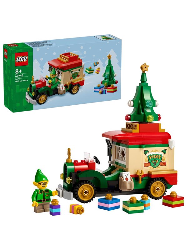 LEGO Icons 40746 Jultomtens budbil