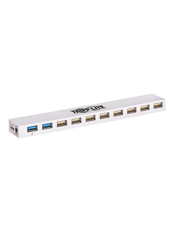 Eaton series 10-Port USB 3.0 / USB 2.0 Combo Hub - USB Charging 2 USB 3.0 & 8 USB 2.0 Ports USB Hub - 10 porte - Vit