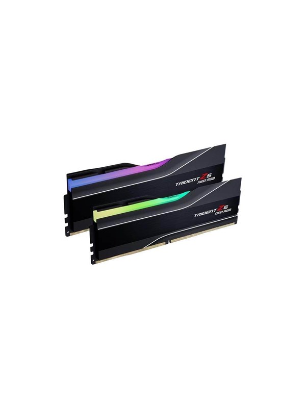 G.skill Trident Z5 Neo Rgb Ddr5 6000 64gb Cl26 Dual Channel 2 Pcs Amd Expo Svart Med Rgb