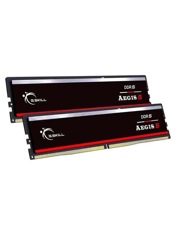 G.skill Aegis Ddr5 5200 64gb Cl40 Dual Channel 2 Pcs Amd Expo & Intel Xmp Svart