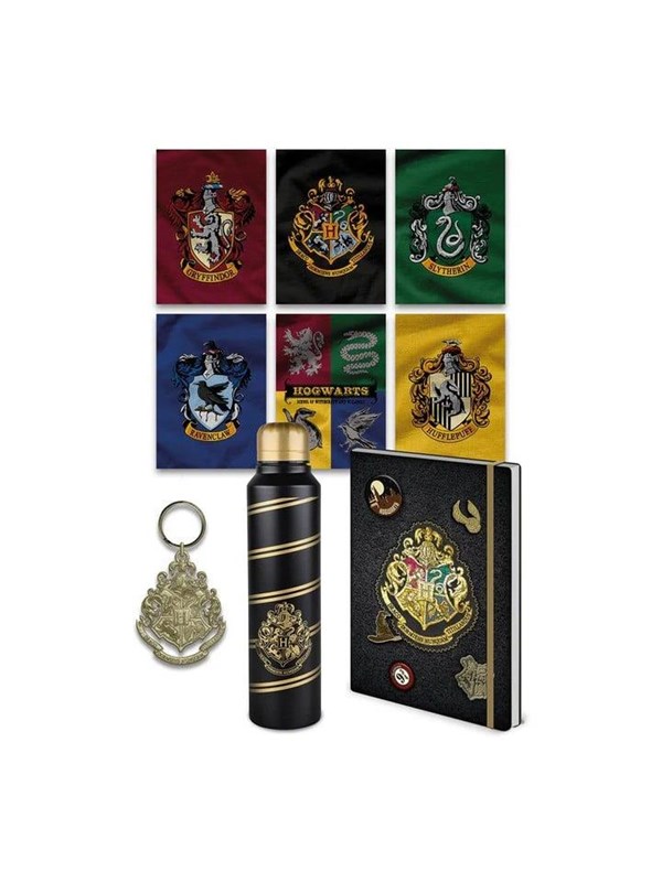 Pyramid - Harry Potter (Colorful Crest) Premium - Presentuppsättning