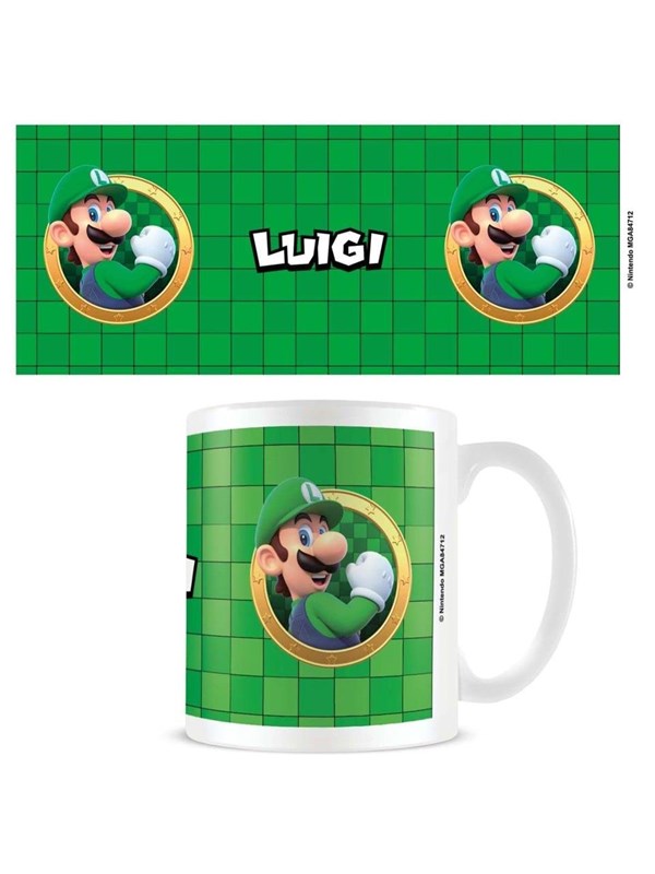 Pyramid - Super Mario (Luigi 3D Port) - White - Muggar