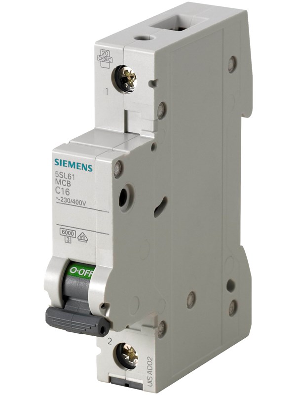 Siemens Circuit breaker 1-pole 6kA C20