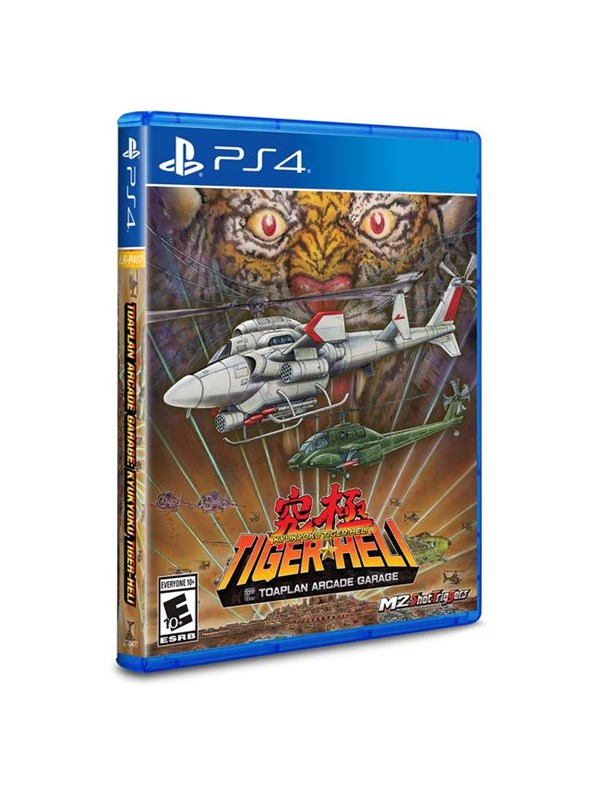 Toaplan Arcade Garage: Kyukyoku Tiger Heli Sony Playstation 4 Shoot  