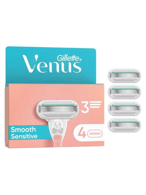 Gillette-Venus Smooth Sensitiv Pink - 4 pcs
