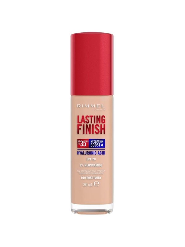 Rimmel Clean Lasting Finish Foundation 010 Rose Ivory 30ml
