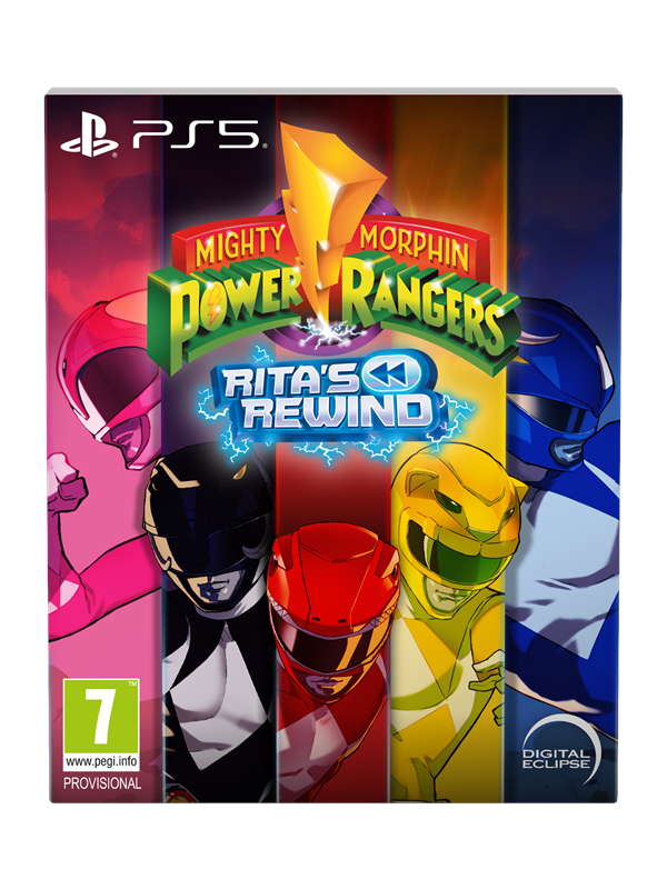 Mighty Morphin Power Rangers: Rita\'\'s Rewind Deluxe Edition Sony Playstation 5 Beat \'\'em Up