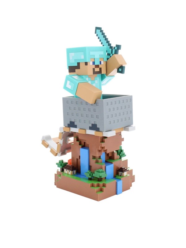 Cable Guys Minecraft: Steve In Diamond Armour R.E.S.T - Tillbehör till spelkonsol
