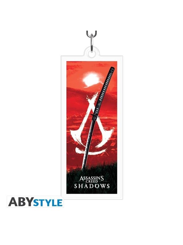 ABYstyle - ASSASSIN'S CREED Acryl® Keychain Crest Shadows - Nyckelring