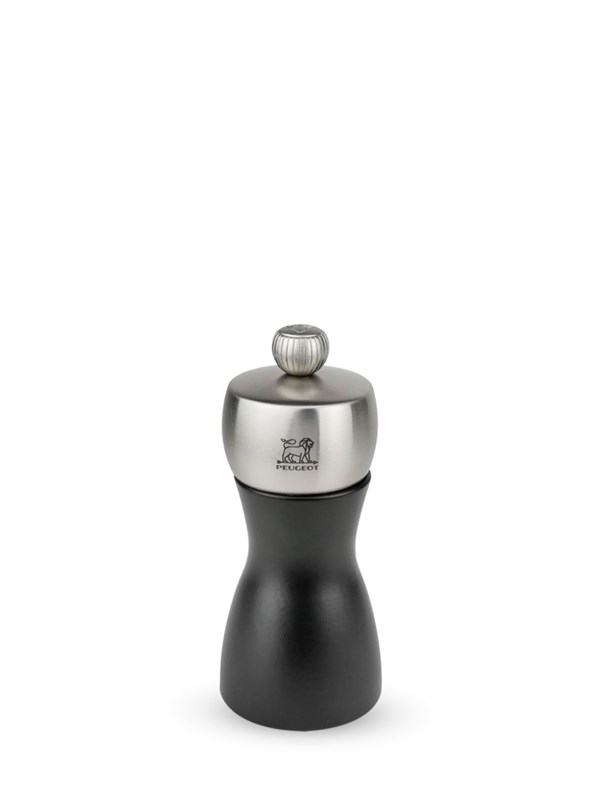 Peugeot Fiji salt grinder wood/piece black matt 12cm