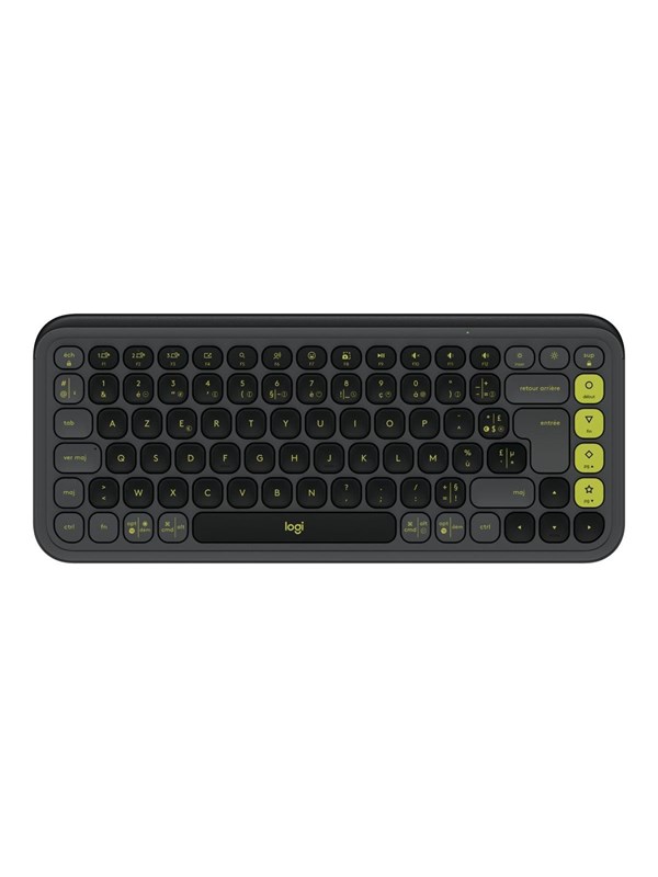 Logitech Pop Icon Keys Tangentbord Fransk Grå