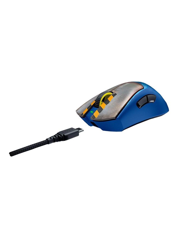 Razer Deathadder V3 Pro Mouse Optic 6 Knappar Blå