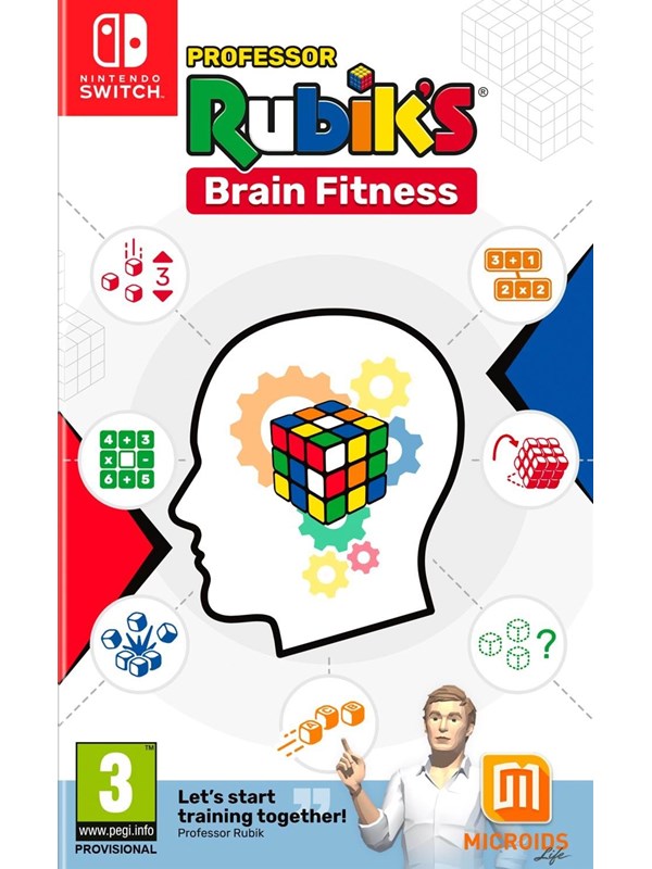 Professor Rubik's Brain Fitness (Code in a Box) - Nintendo Switch - Pussel