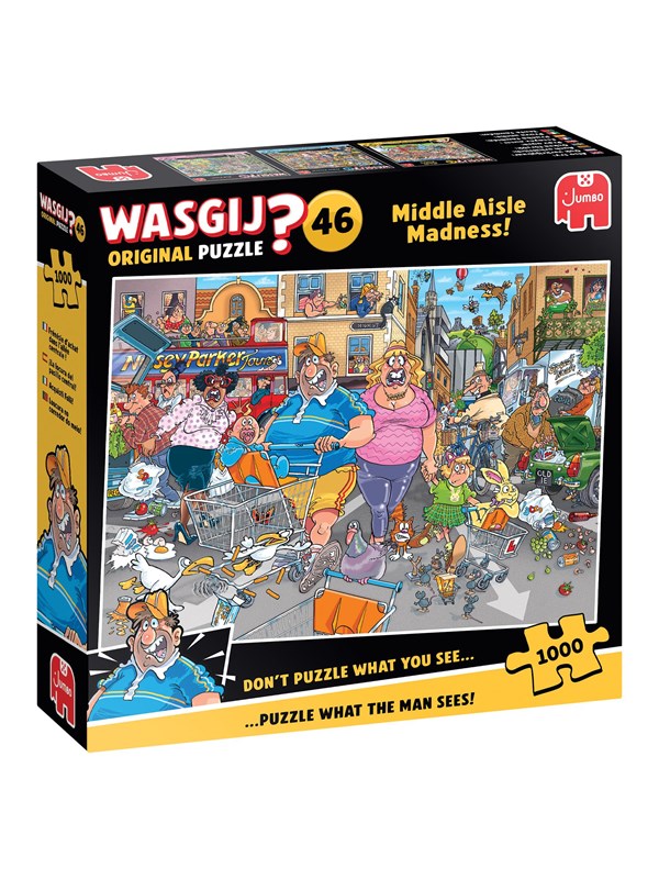 Wasgij Original 46 - Middle Aisle Madness! (1000)