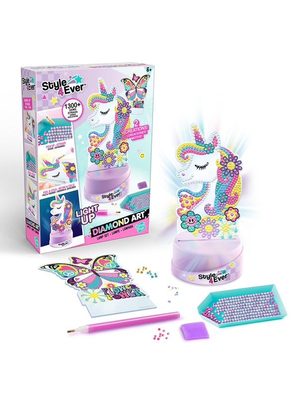 Style 4 Ever Diamond Art Lamp Set