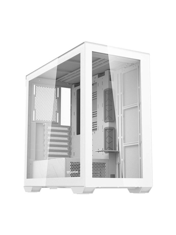 Darkflash Computer Case Dlx4000 Glass White Chassi Miditower Vit