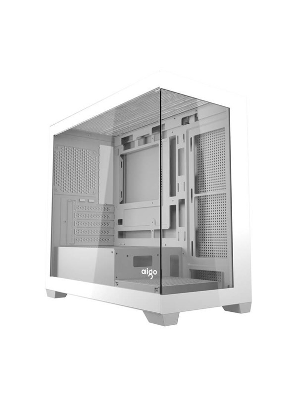 Darkflash C218m Computer Case White Chassi Miditower Vit