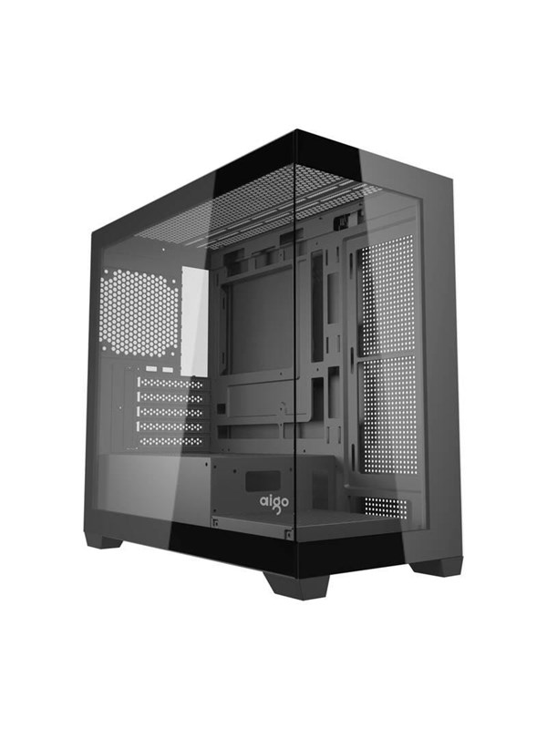 Darkflash C218m Computer Case Black Chassi Miditower Svart