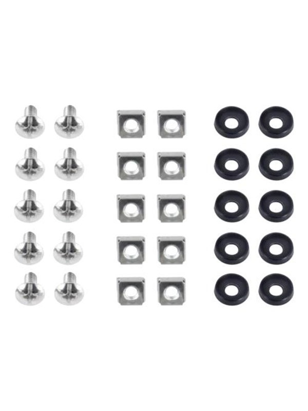 Deltaco 19-M611 - M6 Screw Set (10-pack)