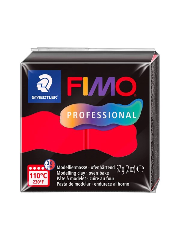Fimo Mod. clay FIMO prof 57g red