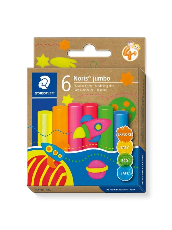 Staedtler Modelling clay Noris Jumbo neon