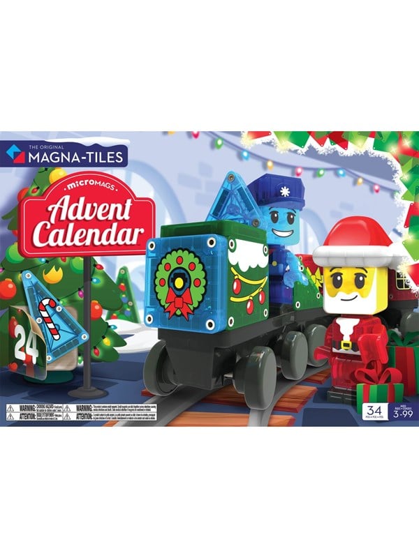 Magna-Tiles Adventskalender 34 delar