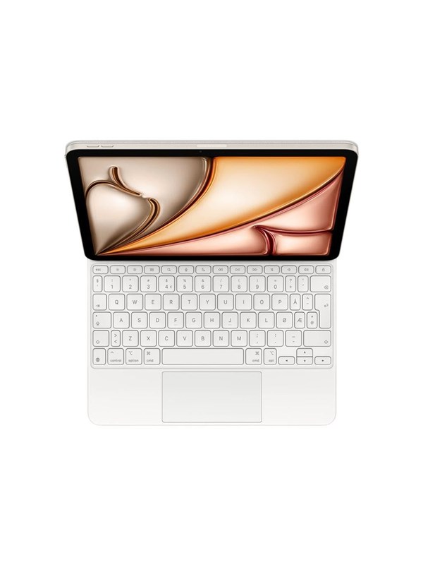 Apple Magic Keyboard for iPad Air 11" M4 | M3 | M2 - Norwegian - White - Tastatur & Folio set - Norsk - Vit