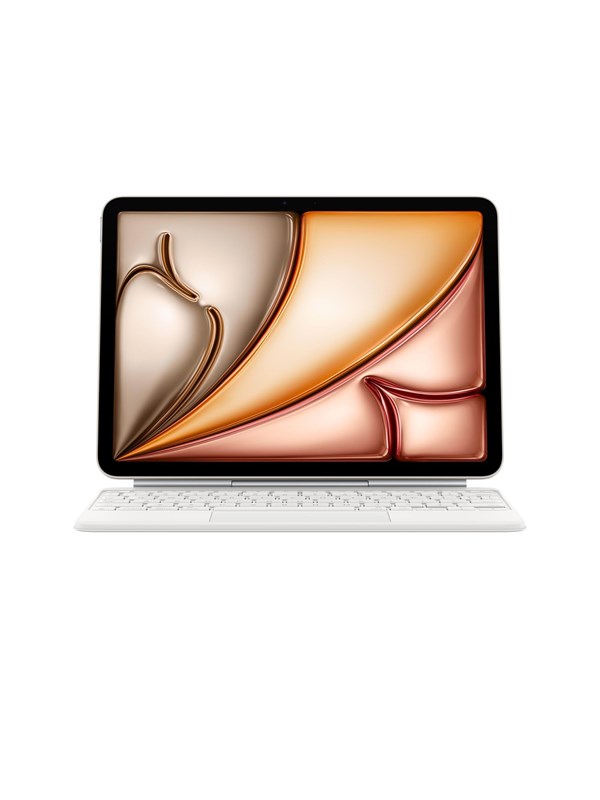 Apple Magic Keyboard for iPad Air M3 11" - White - Tastatur & Folio set - Engelska (US) - Vit