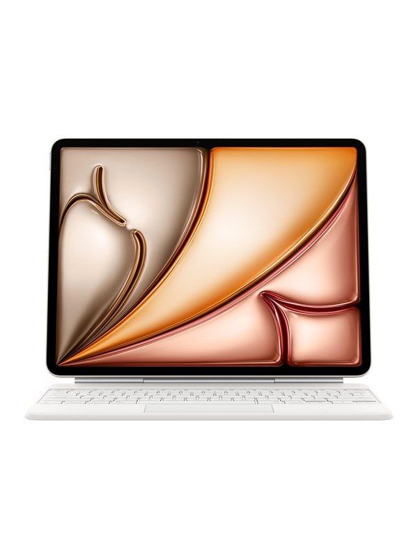 Apple Magic Keyboard for iPad Air 13" M4 | M3 | M2 - Norwegian - White - Tastatur & Folio set - Norsk - Vit