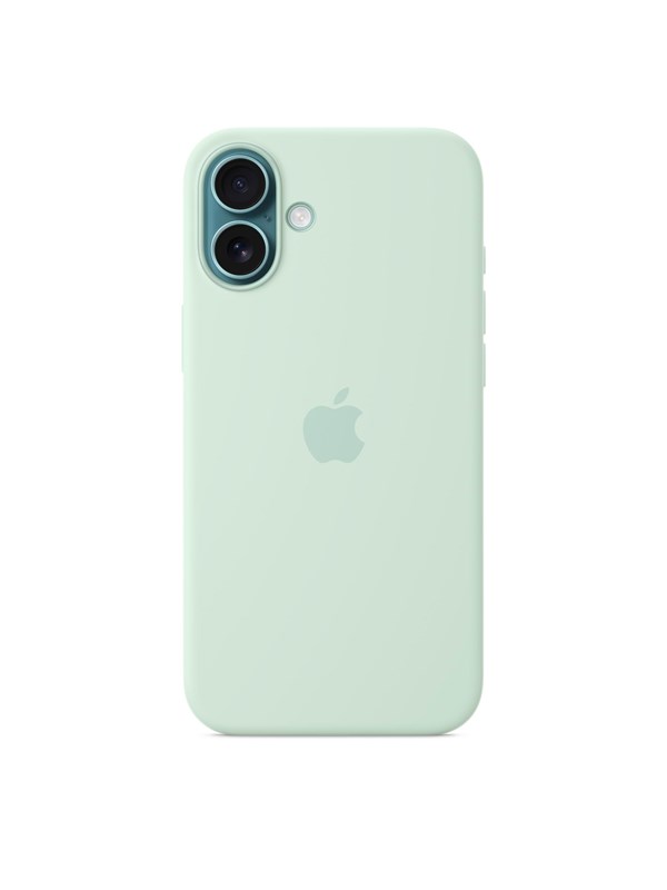 Apple iPhone 16 Plus Silicone Case with MagSafe - Aquamarine