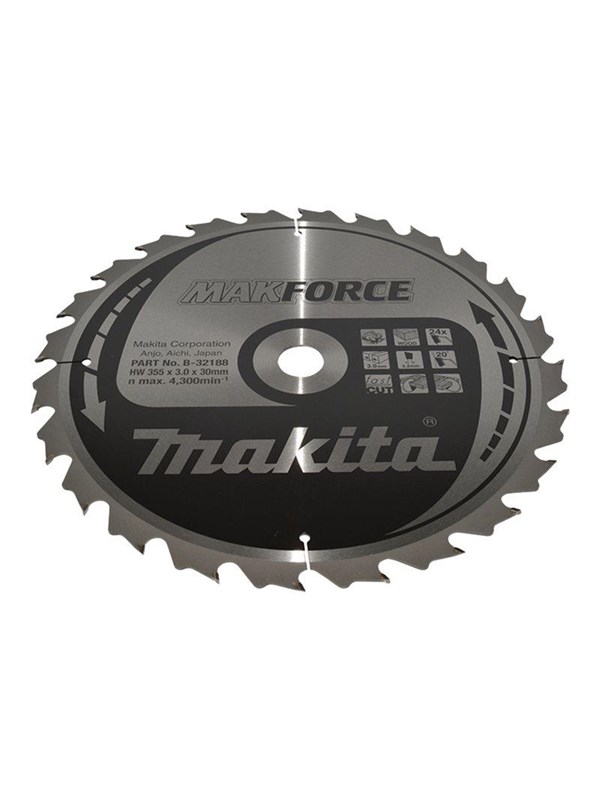 Makita B-32188 MAKFORCE Cirkelsågblad - för trä