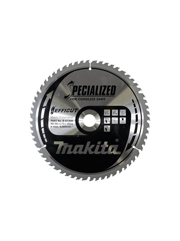 Makita B-67309 Circular Saw Blade Efficut TCT 305x30mm 60T
