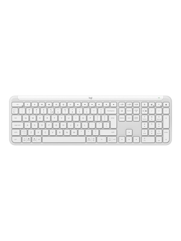 Logitech Signature Slim K950 Tangentbord Universal Vit