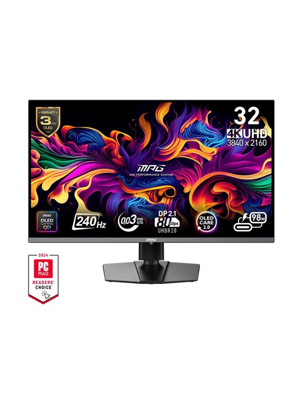 32 " Msi Mpg 322urx Qd Oled Oled Monitor 32 " Hdr