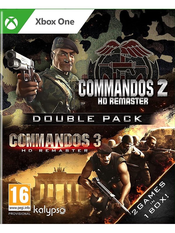 Commandos 2 3 Hd Remaster Double Pack Microsoft Xbox One Strategi