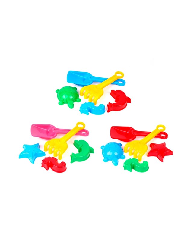 Happy Summer Beach Toy Set 5 pcs assorted