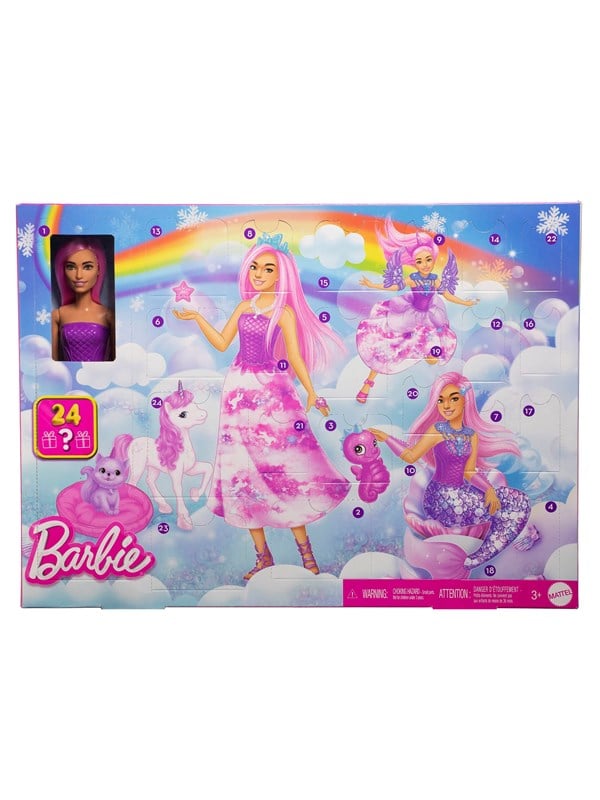 Barbie Fashionista adventskalender 2026
