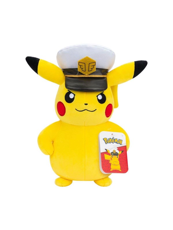 Produktfoto för POKEMON PLUSH 20 CM CAPTAIN PIKACHU CDU