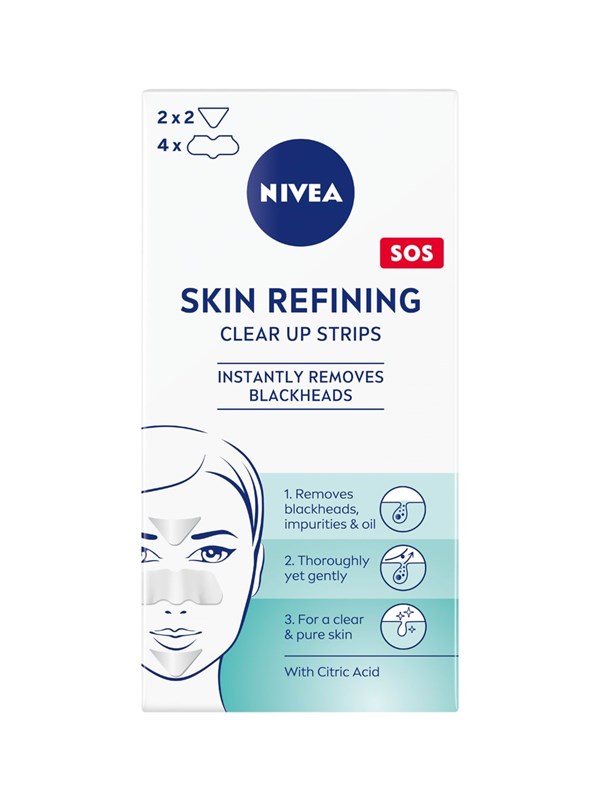 Nivea Refining Clear-Up Strips 6 stk.